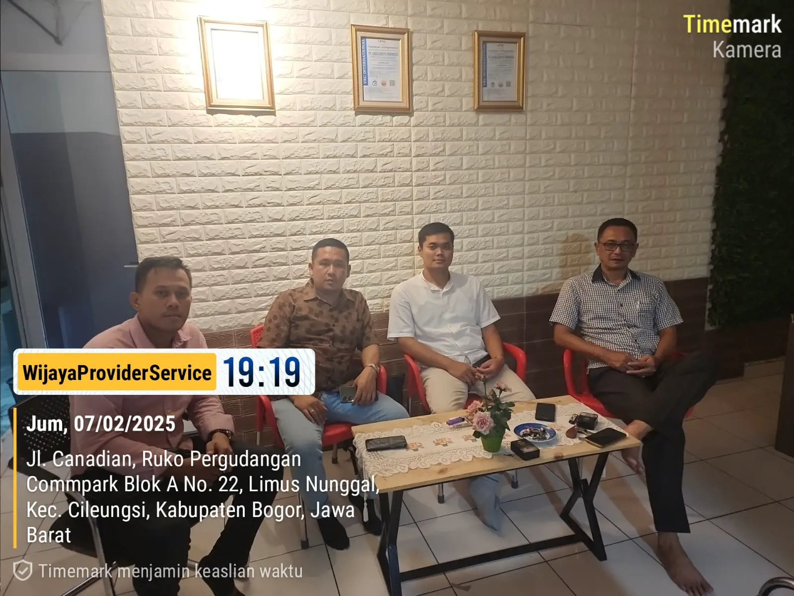 Dokumentasi aktivitas tim Wijaya Provider Service
