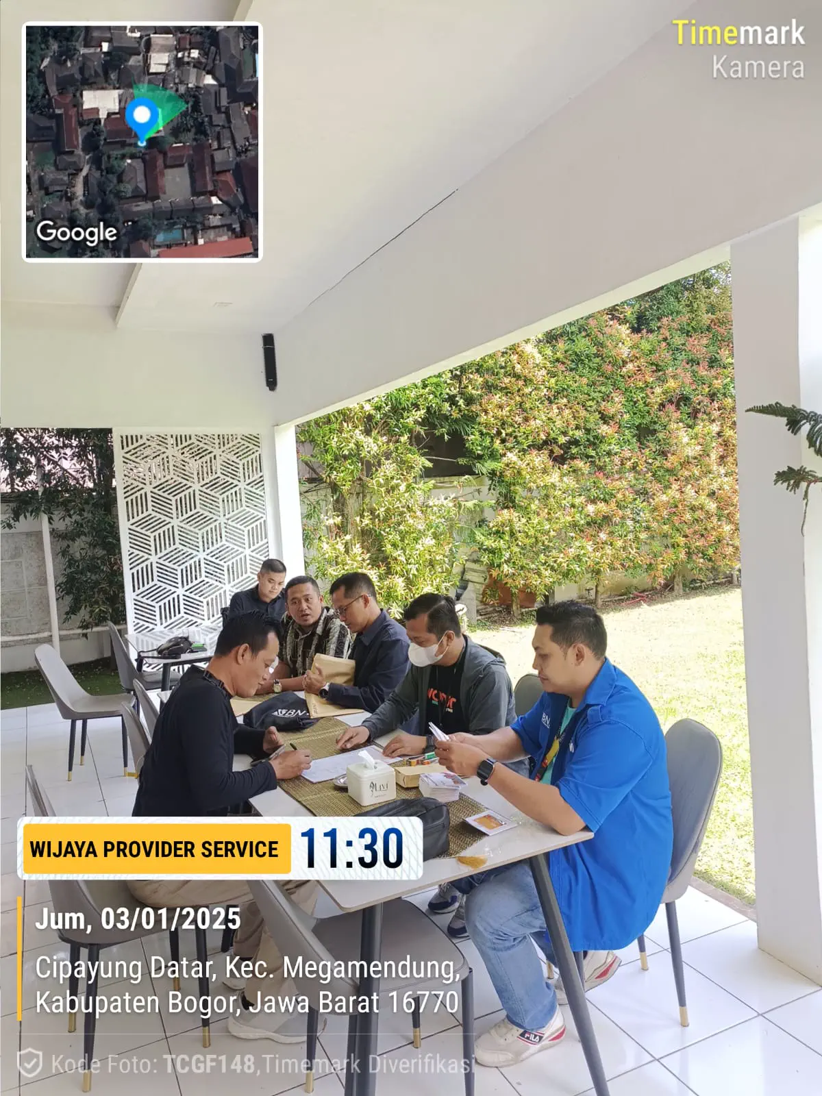 Dokumentasi aktivitas tim Wijaya Provider Service